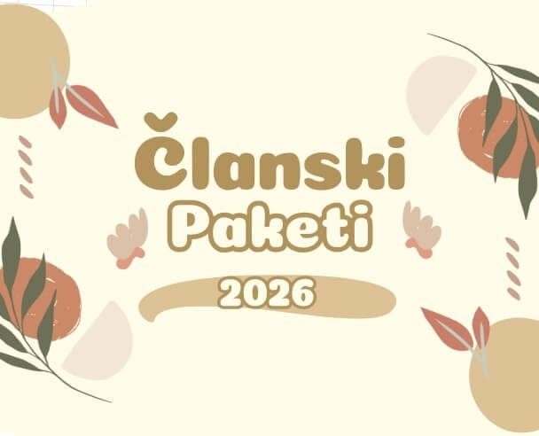 INFO: Svi članski paketi 2026
