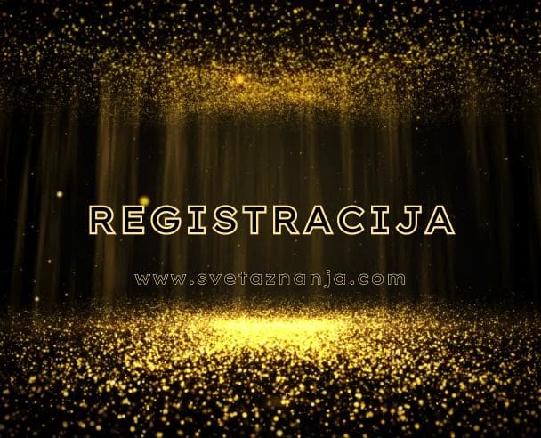 Registracija na www.svetaznanja.com