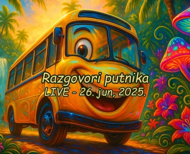 Live web “Razgovori putnika” – 26.06.2025.