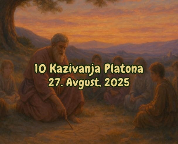 10 Kazivanje Platona – 27. avgust 2025.