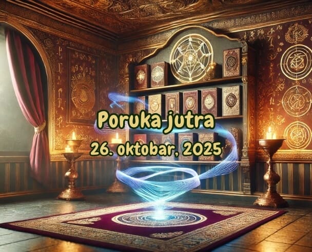 26 Poruka Jutra – 26. oktobar, 2025.