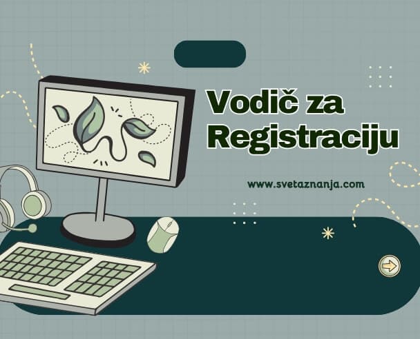 Vodič za registraciju