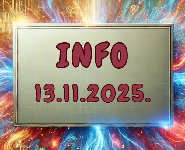 Info: 13. novembar, 2025.