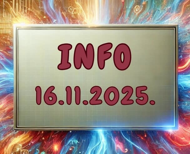 Info: 16. novembar, 2025.