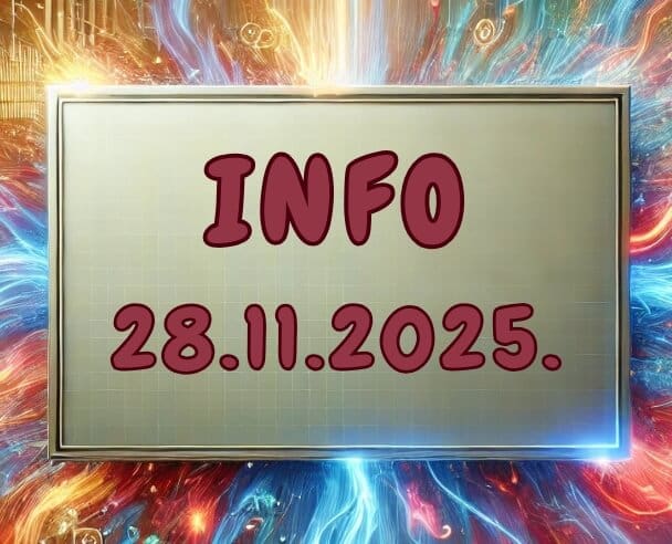Info: 28. novembar, 2025.