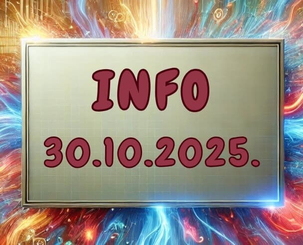 Info: 30. oktobar, 2025.