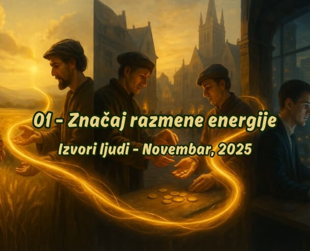 Live “Značaj razmene energije” – 06.11.2025. (Free – Izvori ljudi)