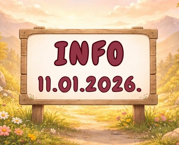 Info: 11. januar, 2026.