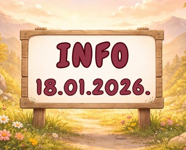 Info: 18. januar, 2026.