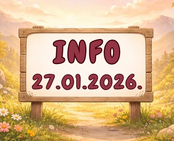 Info: 27. januar, 2026.