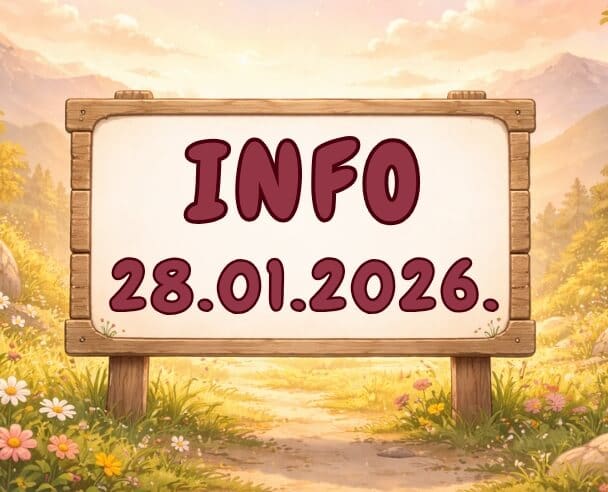 Info: 28. januar, 2026.