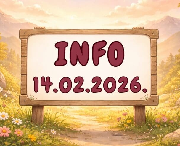 Info: 14. februar, 2026.
