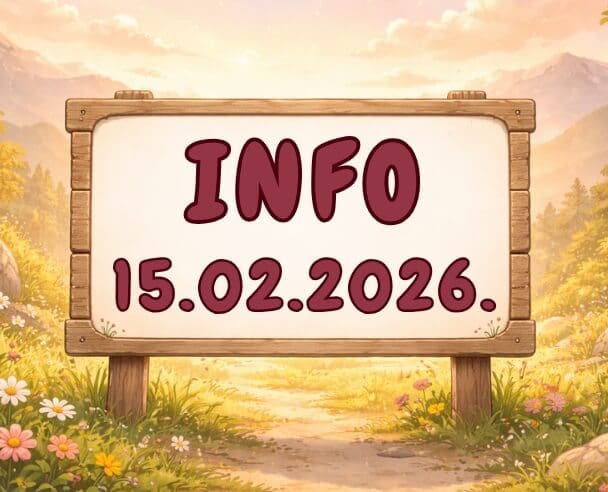 Info: 15. februar, 2026.