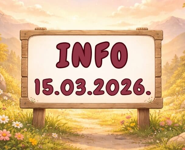 Info: 15. mart, 2026.