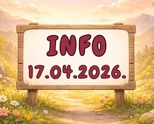 Info: 17. april, 2026.