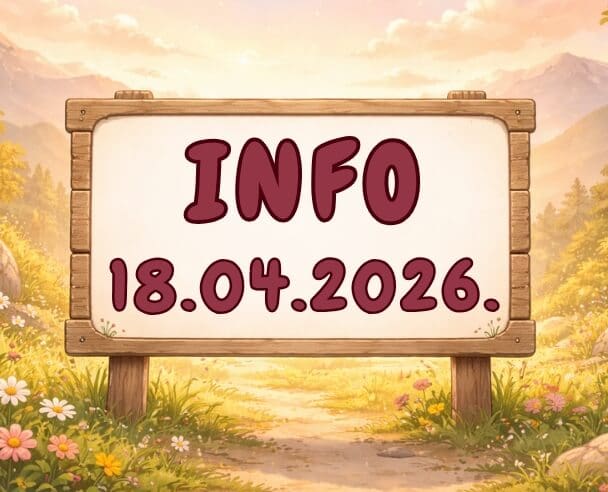 Info: 18. april, 2026.