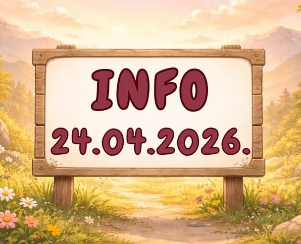 Info: 24. april, 2026.