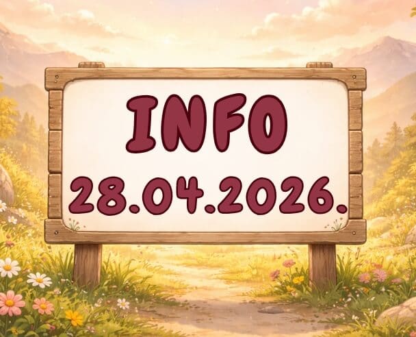 Info: 28. april, 2026.
