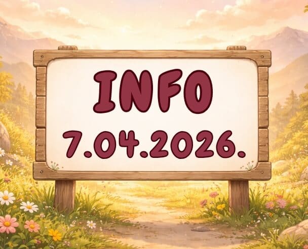Info: 07. april, 2026.