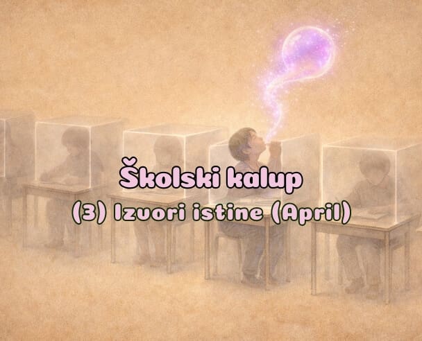 Live “Školski kalup” – 05.04.2026. (April – Izvori istine)