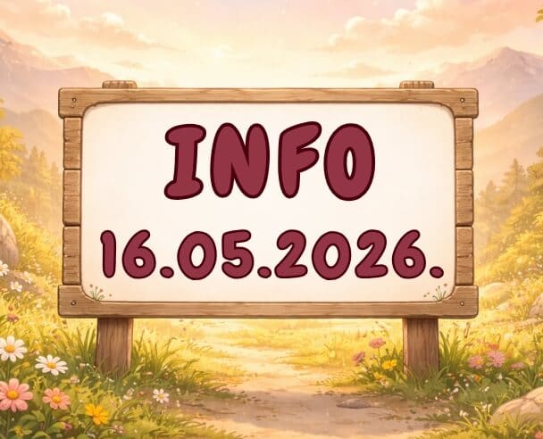 Info: 16. maj, 2026.