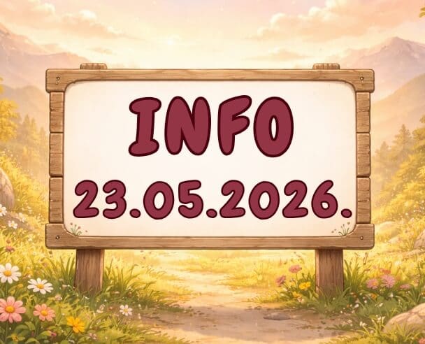 Info: 23. maj, 2026.