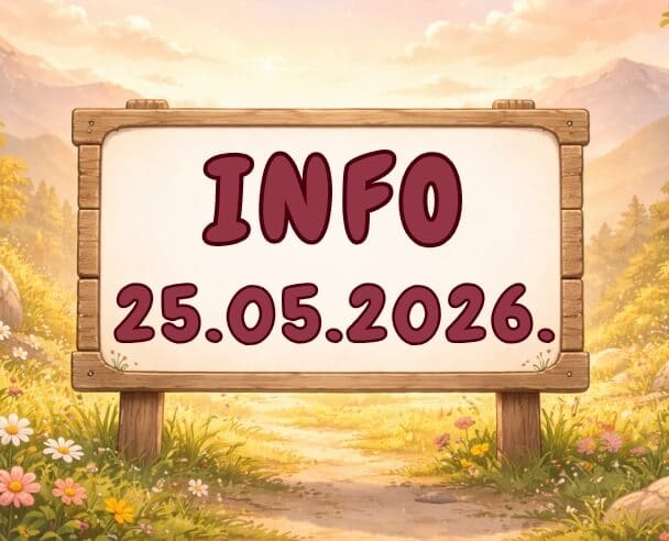Info: 25. maj, 2026.