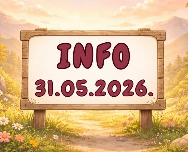 Info: 31. maj, 2026.