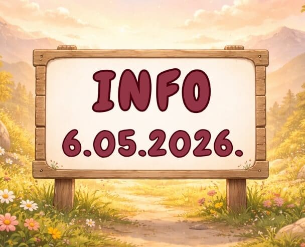 Info: 6. maj, 2026.