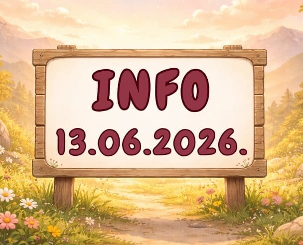 Info: 13. jun, 2026.