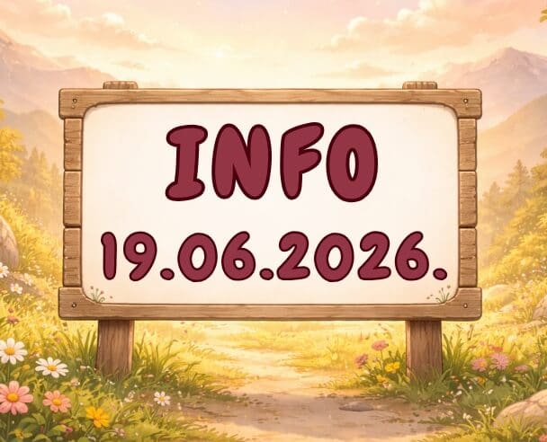 Info: 19. jun, 2026.