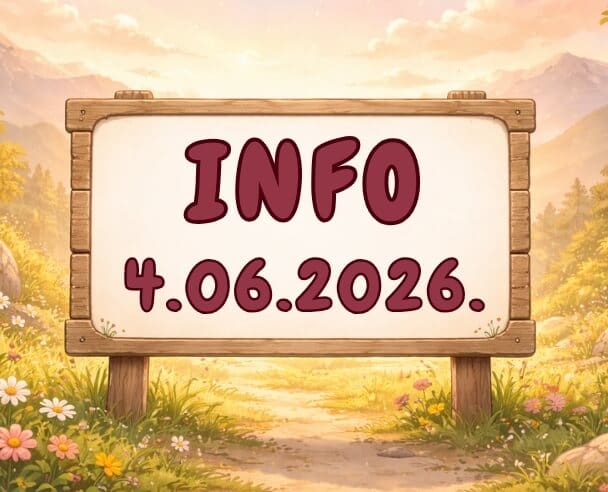 Info: 4. jun, 2026.