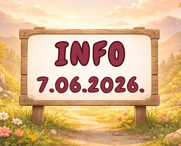Info: 7. jun, 2026.