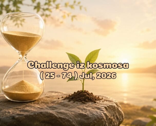 25-74 Challenge iz kosmosa – 25. jul, 2026. (15:15)