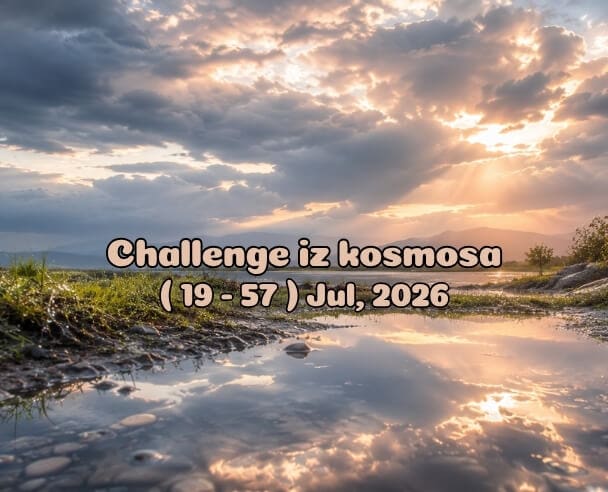 19-57 Challenge iz kosmosa – 19. jul, 2026. (21:21)