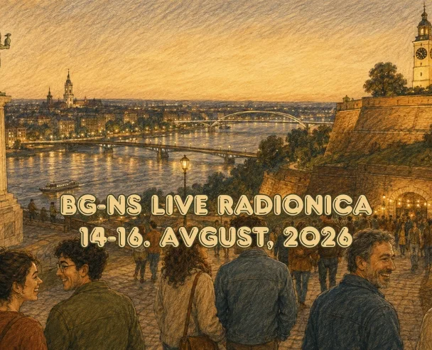 INFO: BG-NS Live Radionice (14-16. avgusta, 2026.)