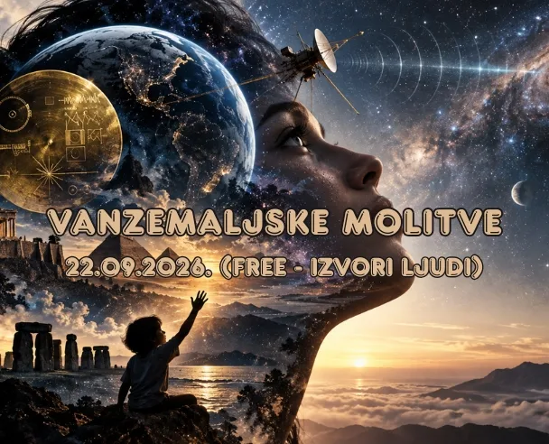 Live “Vanzemaljske molitve – 22.09.2026. (Free – Izvori ljudi)
