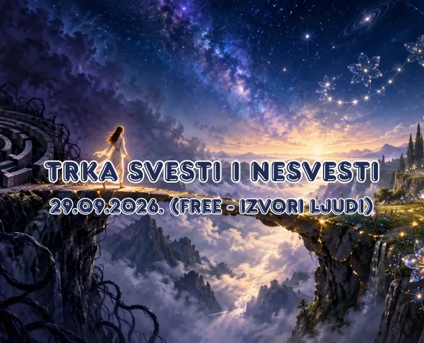 Live “Trka svesti i nesvesti” – 29.09.2026. (Free – Izvori ljudi)